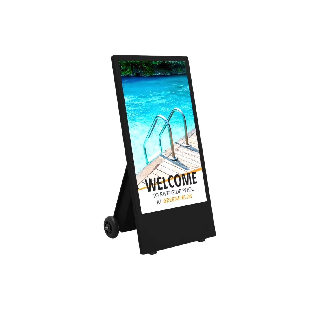 Black Outdoor High Brightness Digital Battery A-Board